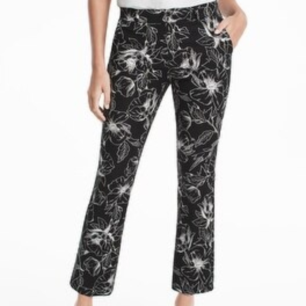 Floral Crop Pants